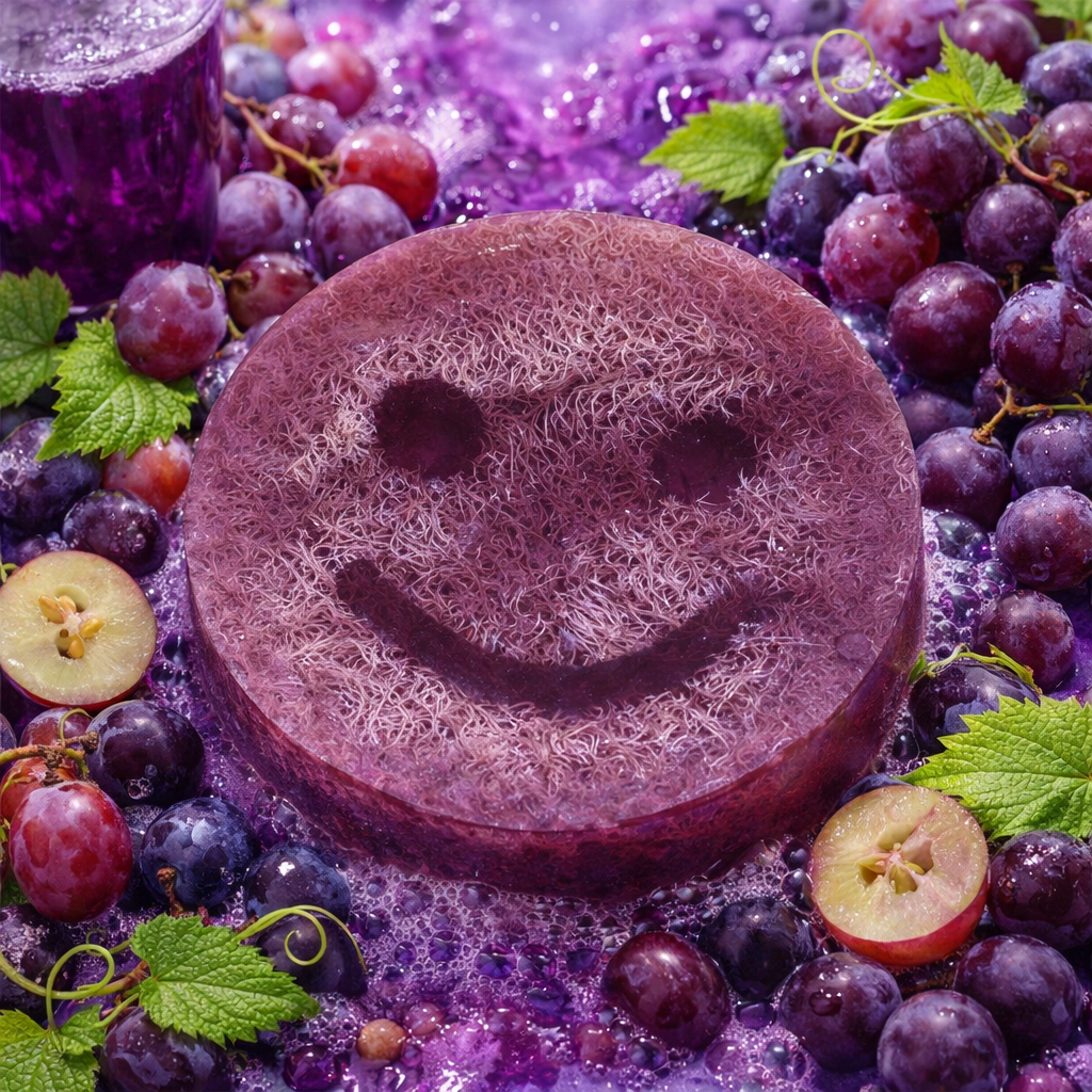 Happy Scrub Soap - Purple Grape - Bella Forever