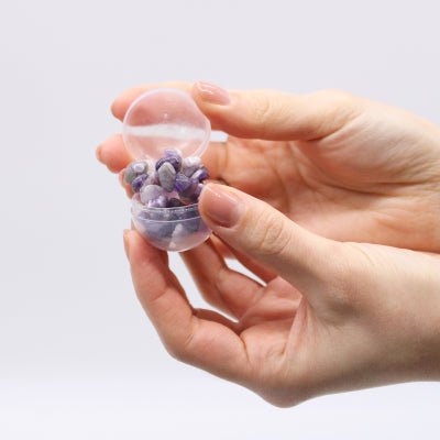 Jewellery Bath Bomb with Crystal Bracelet – Amethyst - Bella Forever