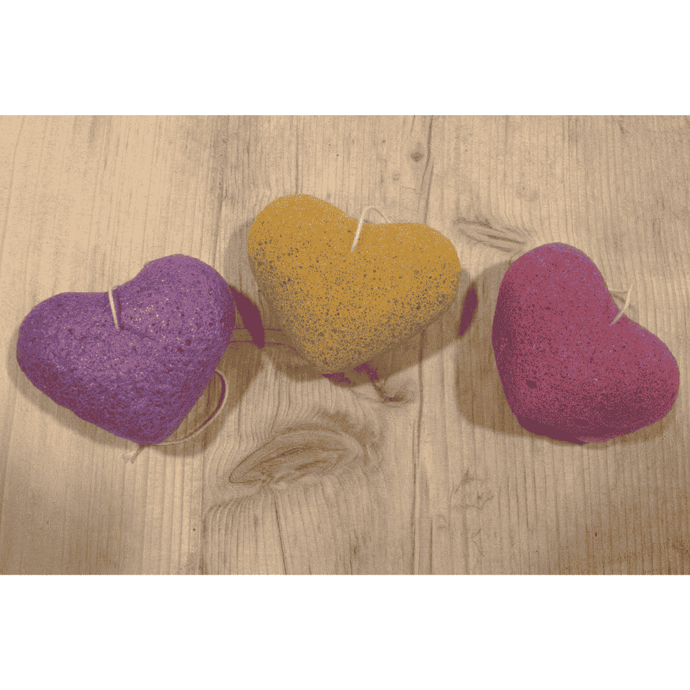 Konjac Heart Sponge – Rose - Bella Forever