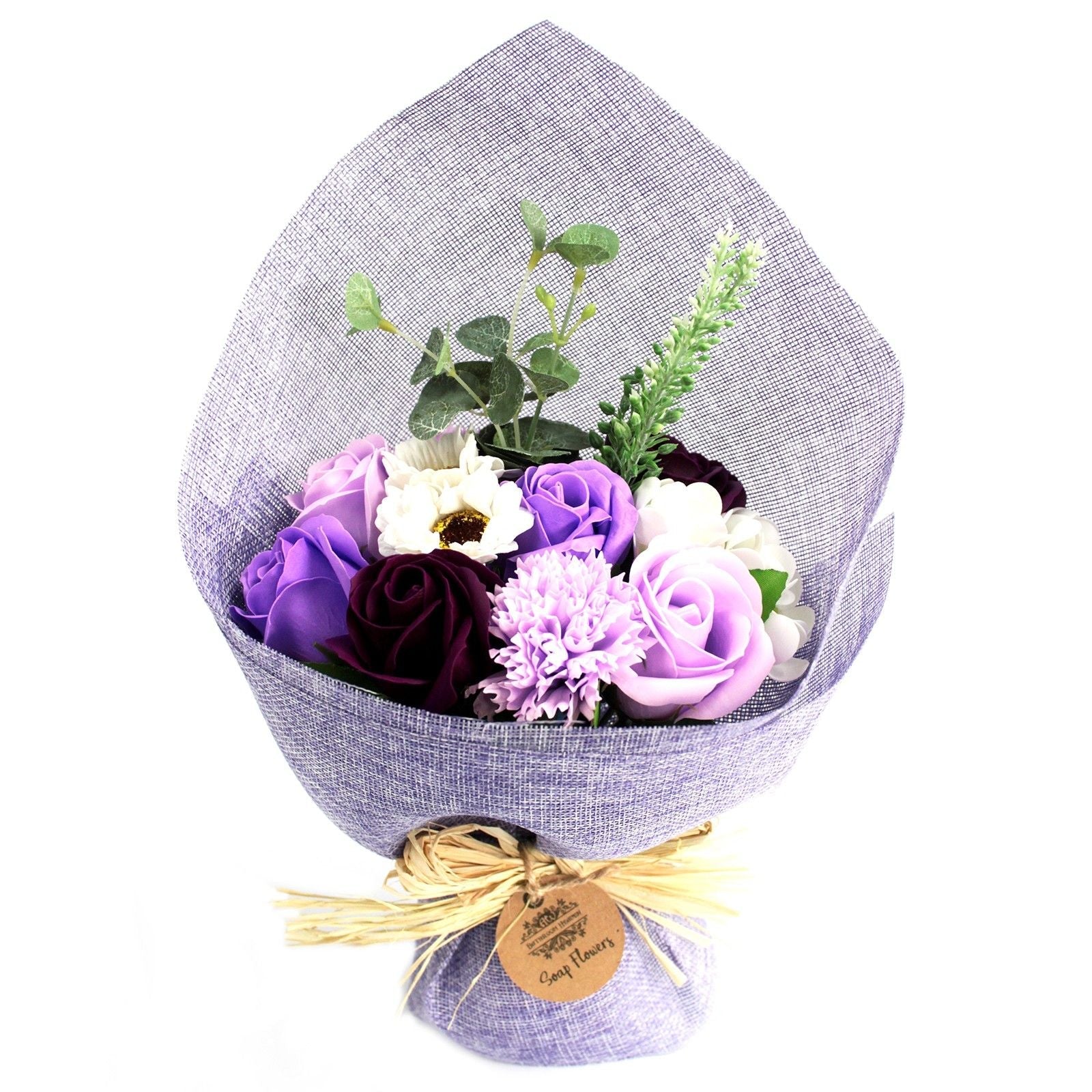 Lavender Bloom Soap Flower Bouquet - Bella Forever
