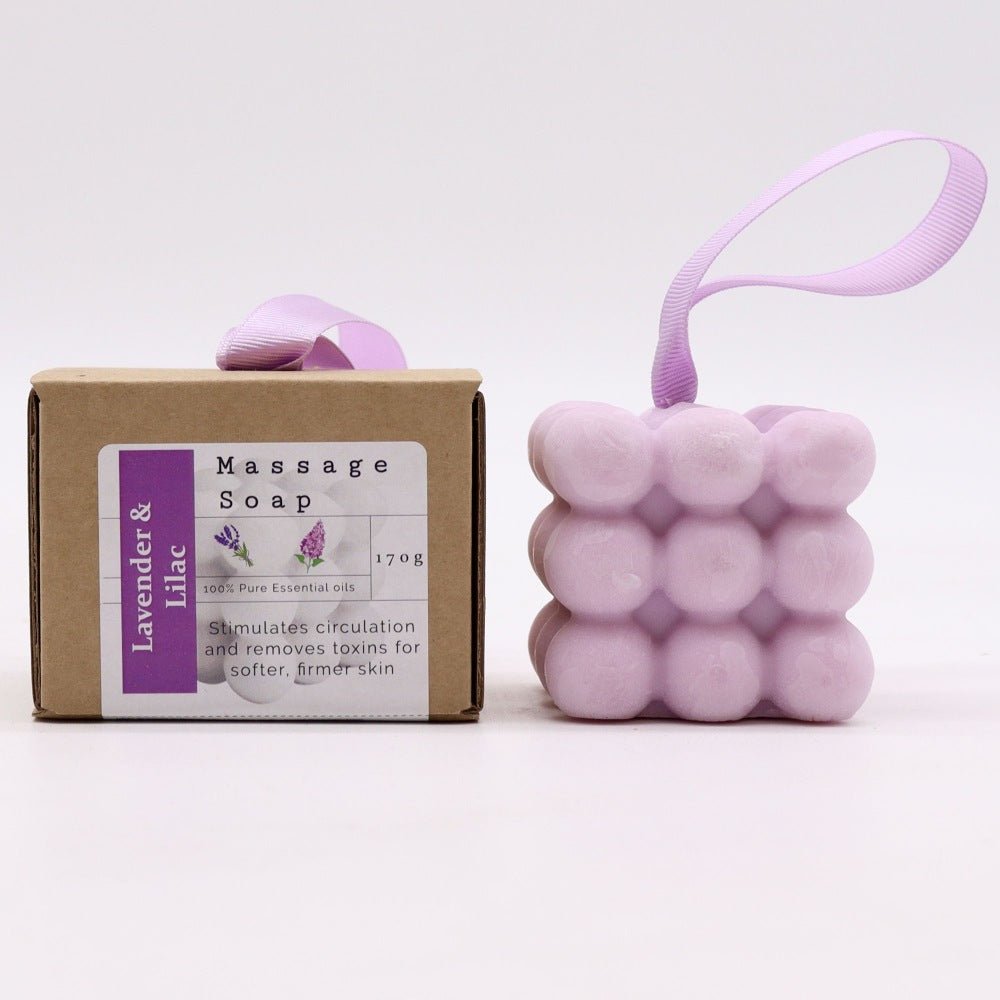Lavender & Lilac Massage Soap Bar - Bella Forever