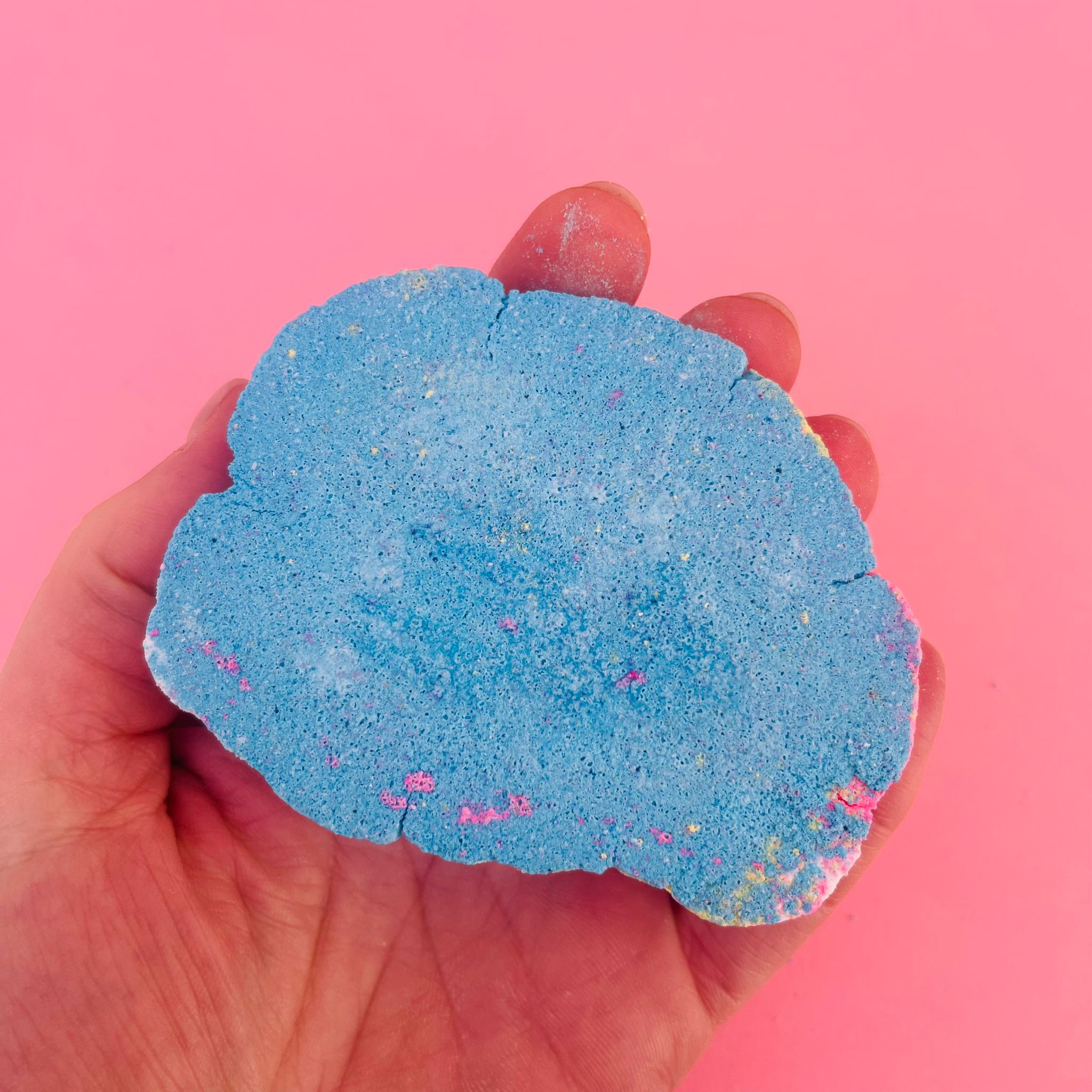 multi colour bath bomb cloud