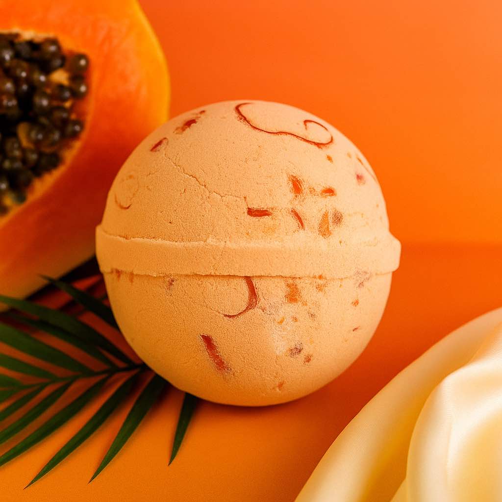 Papaya - Tropical Paradise Coco Bath Bomb - Bella Forever
