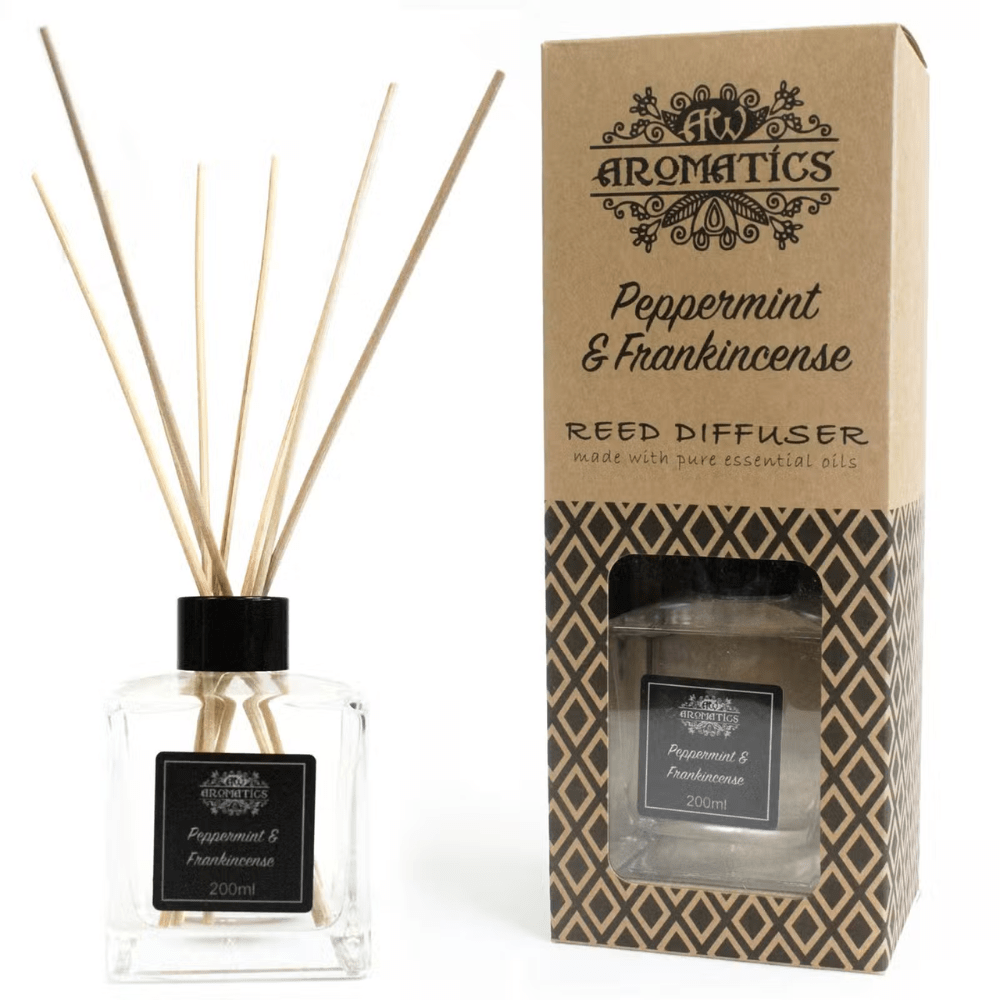 Peppermint & Frankincense Essential Oil Reed Diffuser - Bella Forever