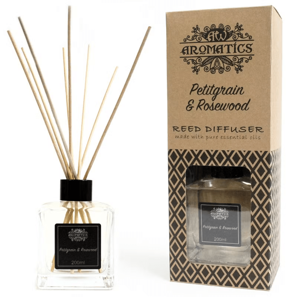 Petitgrain & Rosewood Essential Oil Reed Diffuser - Bella Forever
