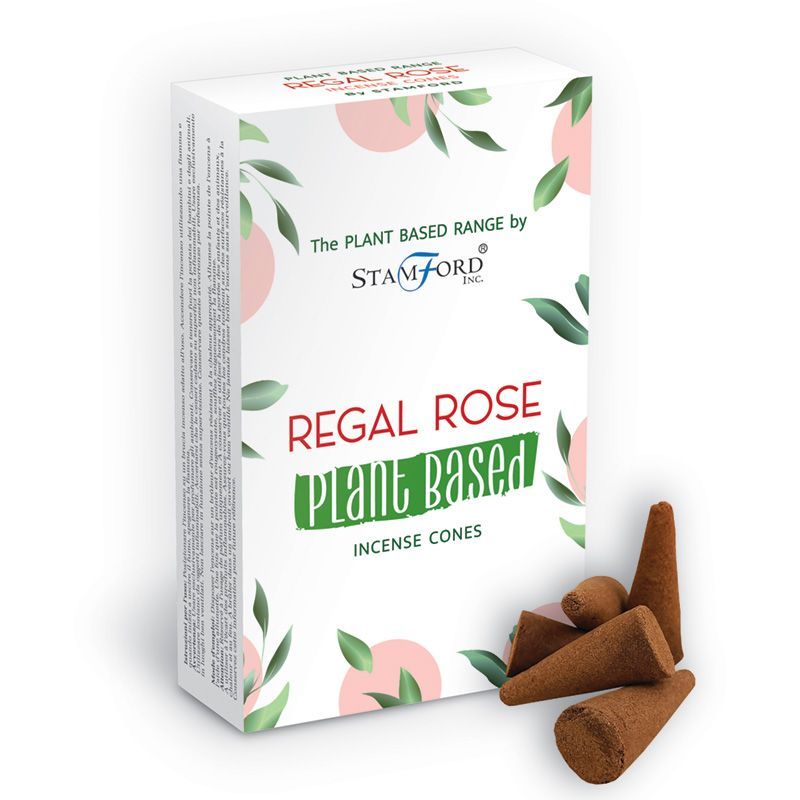 Plant Based Incense Cones - Regal Rose - Bella Forever