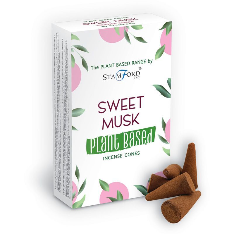 Plant Based Incense Cones - Sweet Musk - Bella Forever