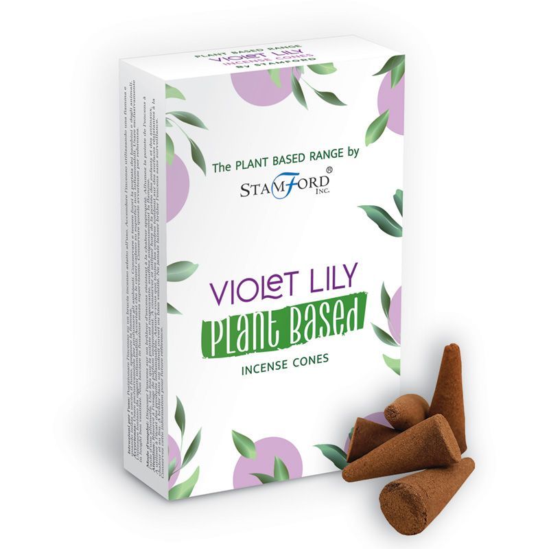 Plant Based Incense Cones - Violet Lilly - Bella Forever
