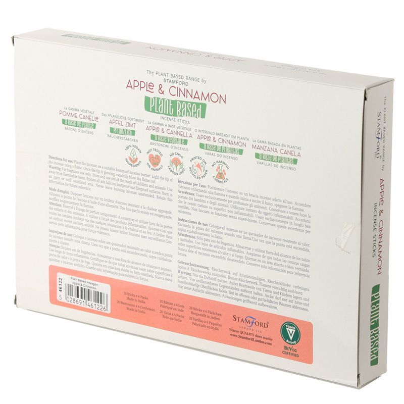 Plant Based Incense Sticks - Apple & Cinnamon - Bella Forever