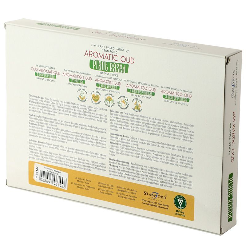 Plant Based Incense Sticks - Aromatic Oud - Bella Forever