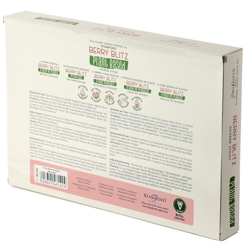 Plant Based Incense Sticks - Berry Blitz - Bella Forever