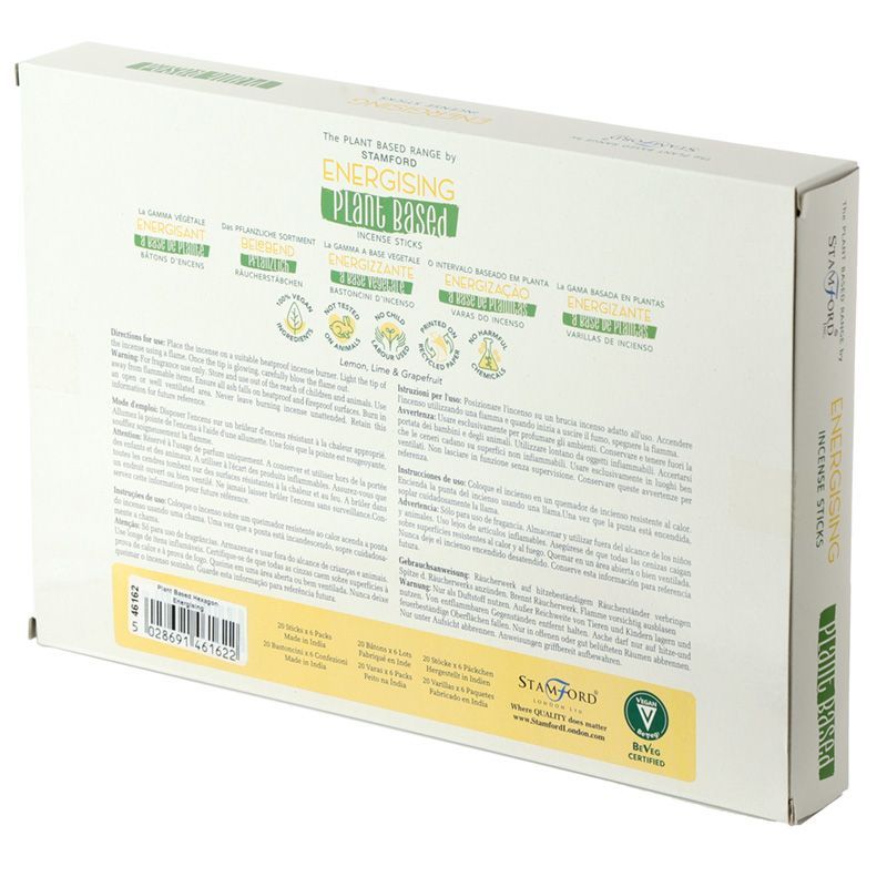 Plant Based Incense Sticks - Energising - Bella Forever