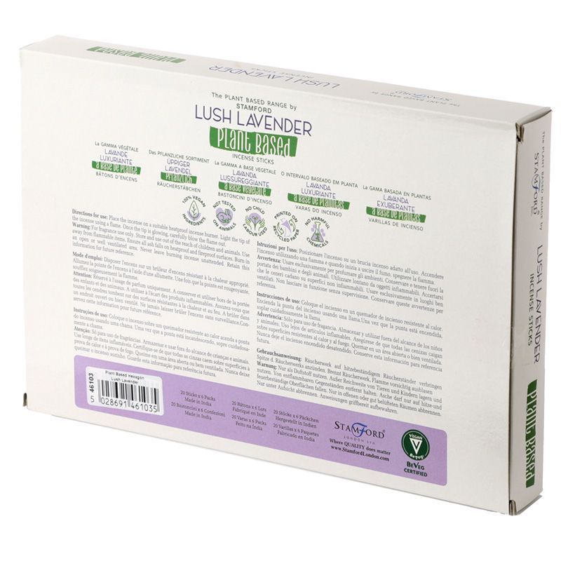 Plant Based Incense Sticks - Lush Lavender - Bella Forever