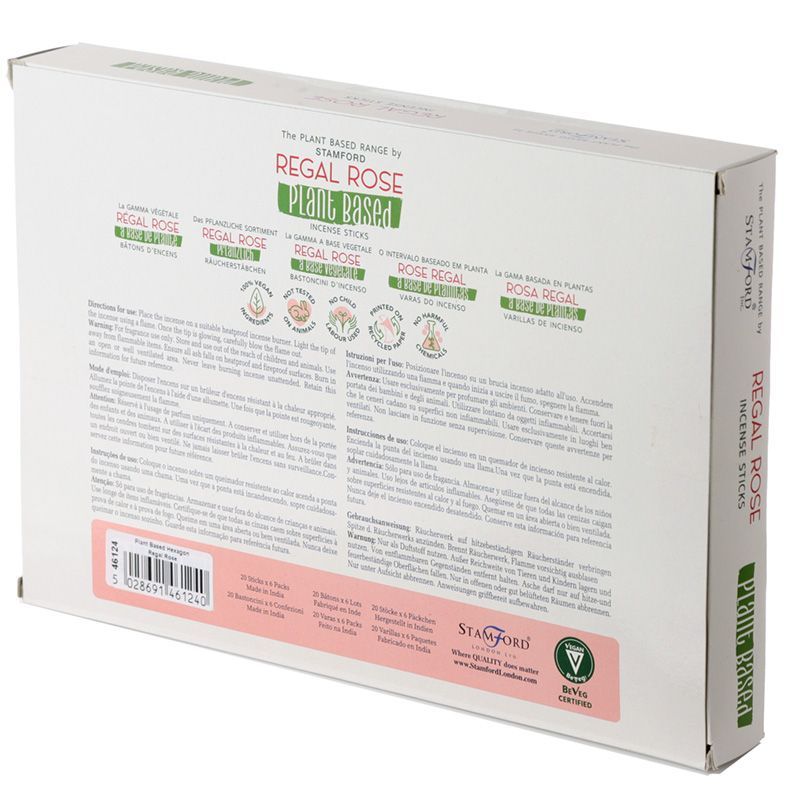 Plant Based Incense Sticks - Regal Rose - Bella Forever