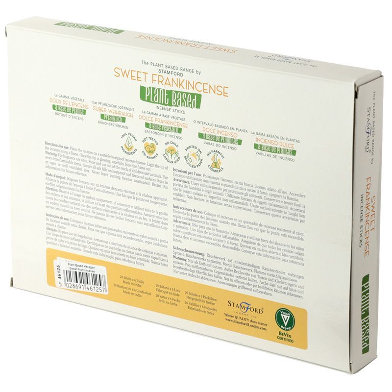 Plant Based Incense Sticks - Sweet Frankincense Sticks - Bella Forever