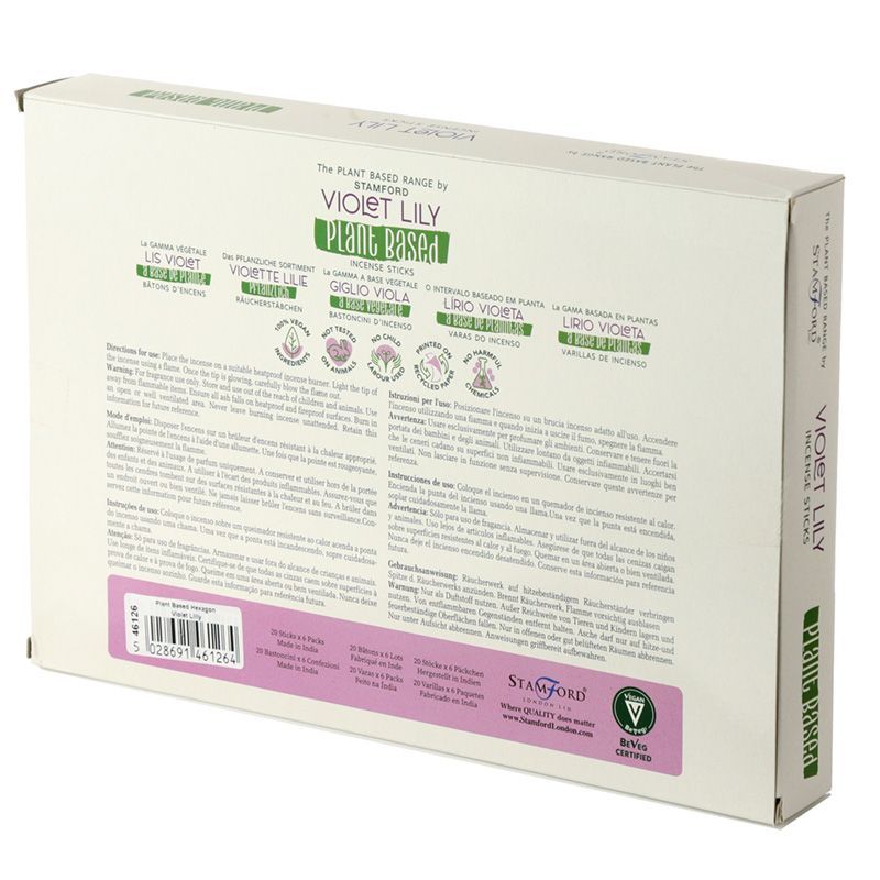 Plant Based Incense Sticks - Violet Lilly - Bella Forever