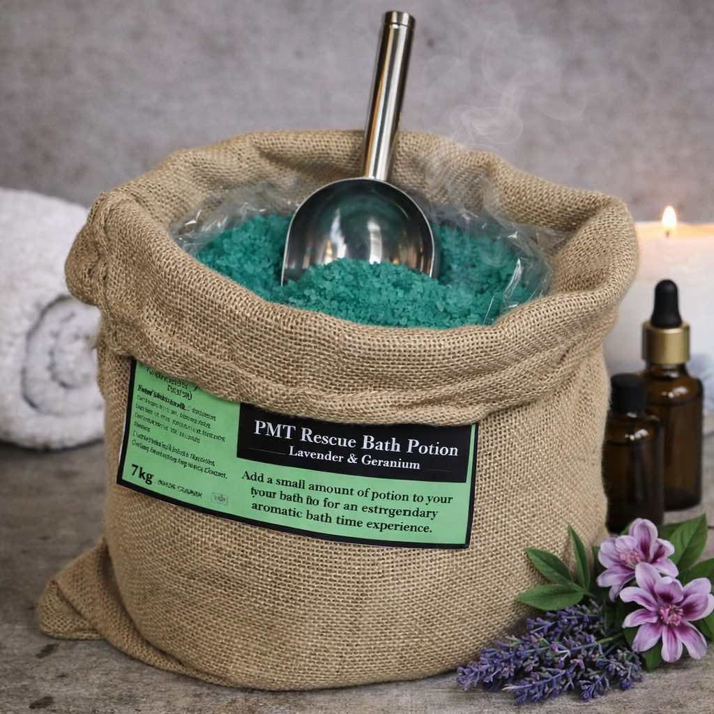 PMT Bath Potion – Lavender & Geranium in 7kg Hessian Sack - Bella Forever
