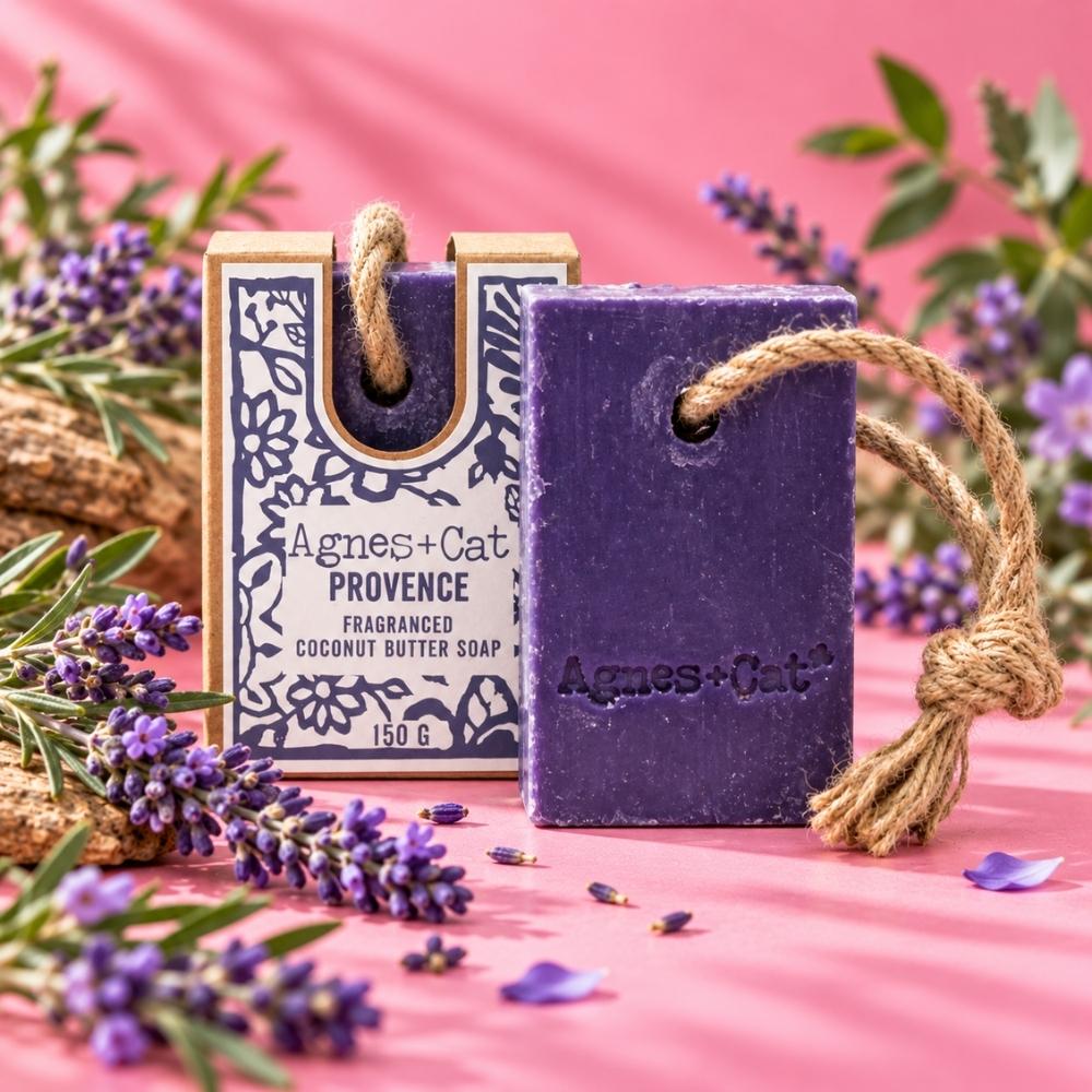 Provence Soap on a Rope | Fragranced Hanging Soap - Bella Forever