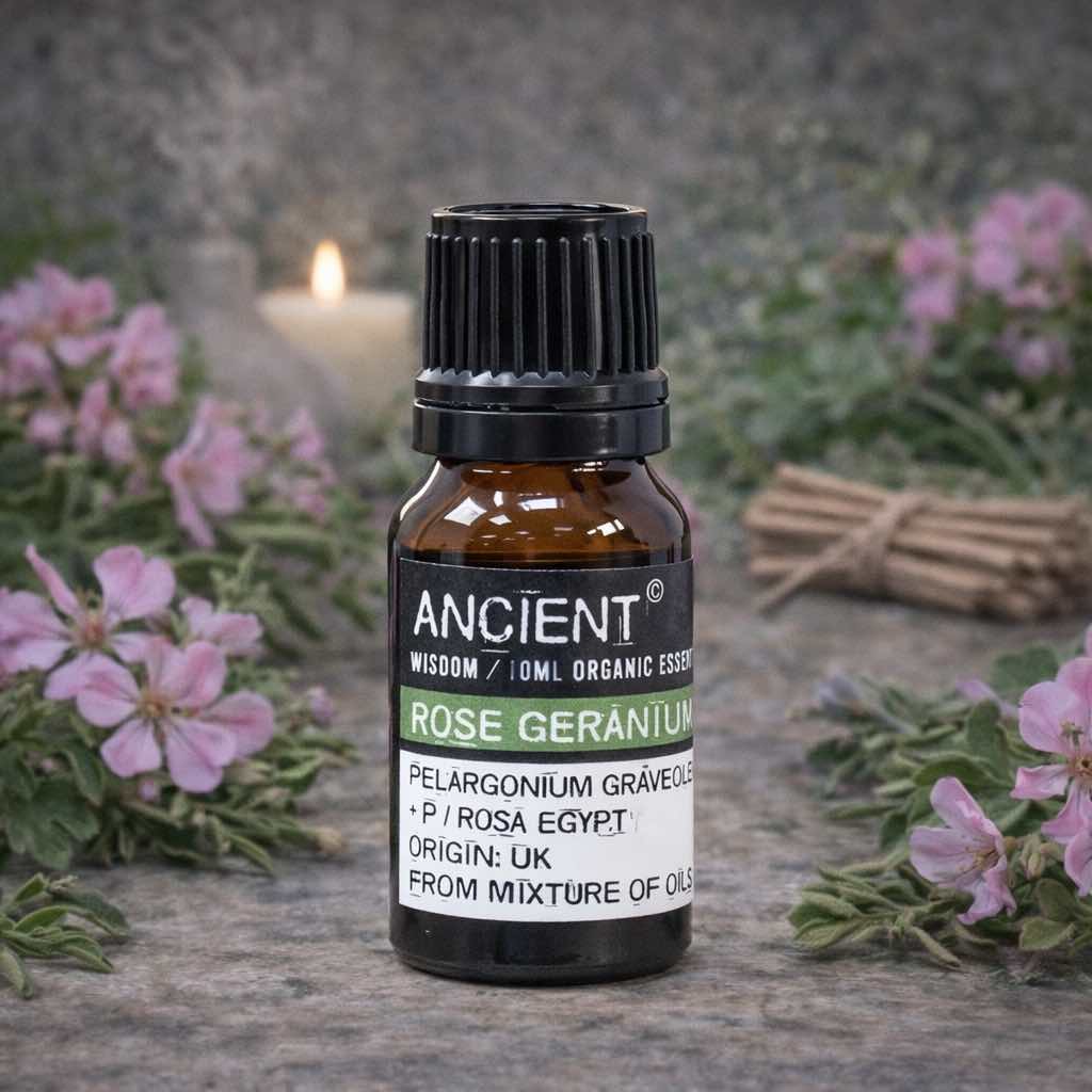 Rose Geranium Organic Essential Oil 10ml - Bella Forever