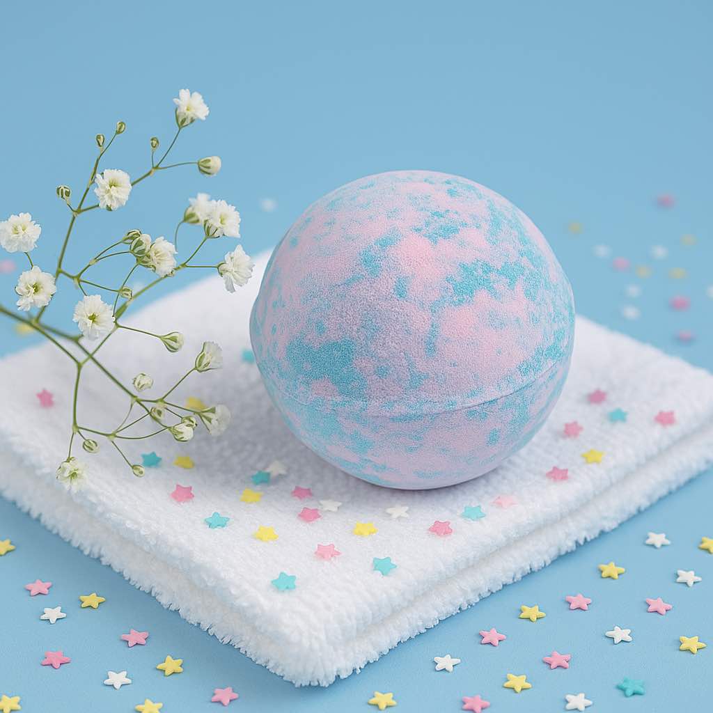Set of 3 Baby Powder Jumbo Bath Bombs - Bella Forever