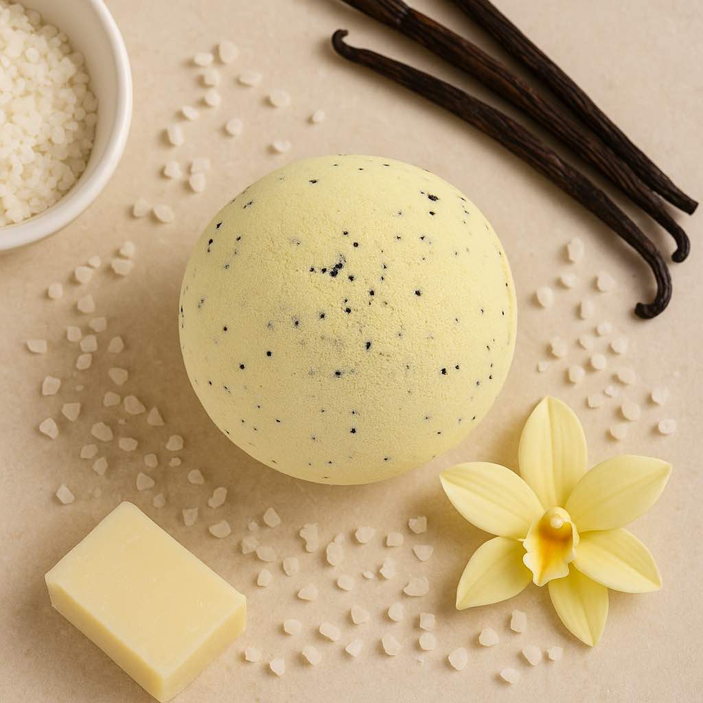 Set of 3 Simply Vanilla Jumbo Bath Bombs - Bella Forever
