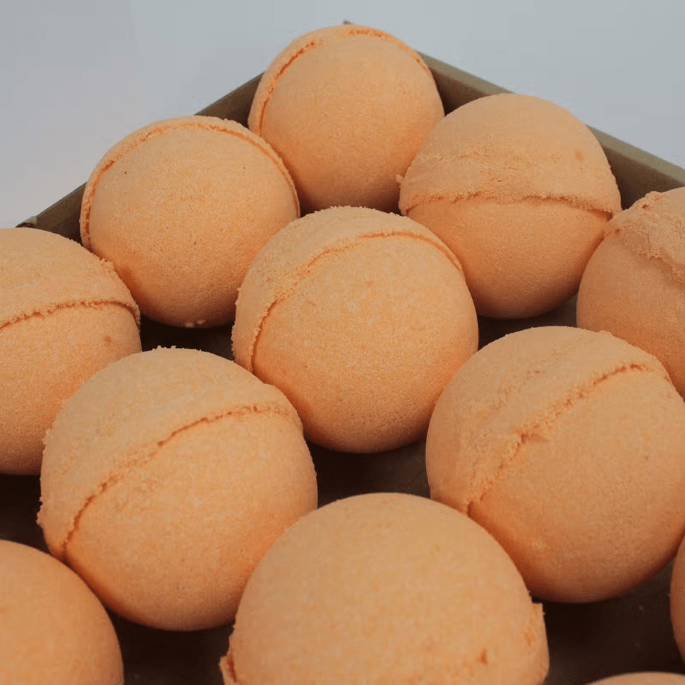 Set of 3 Tangerine & Grapefruit Jumbo Bath Bombs - Bella Forever