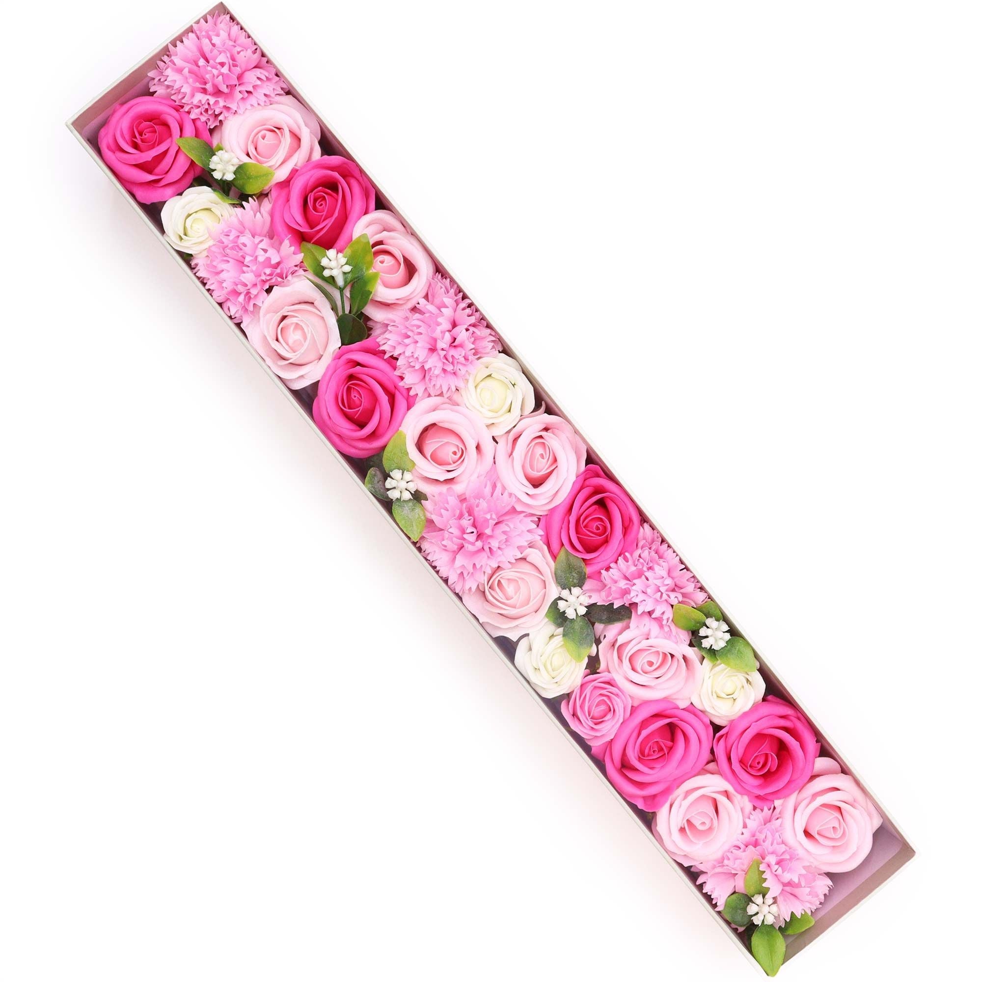 Soap Flower Extra Long Box – Baby Blessings – Pinks - Bella Forever