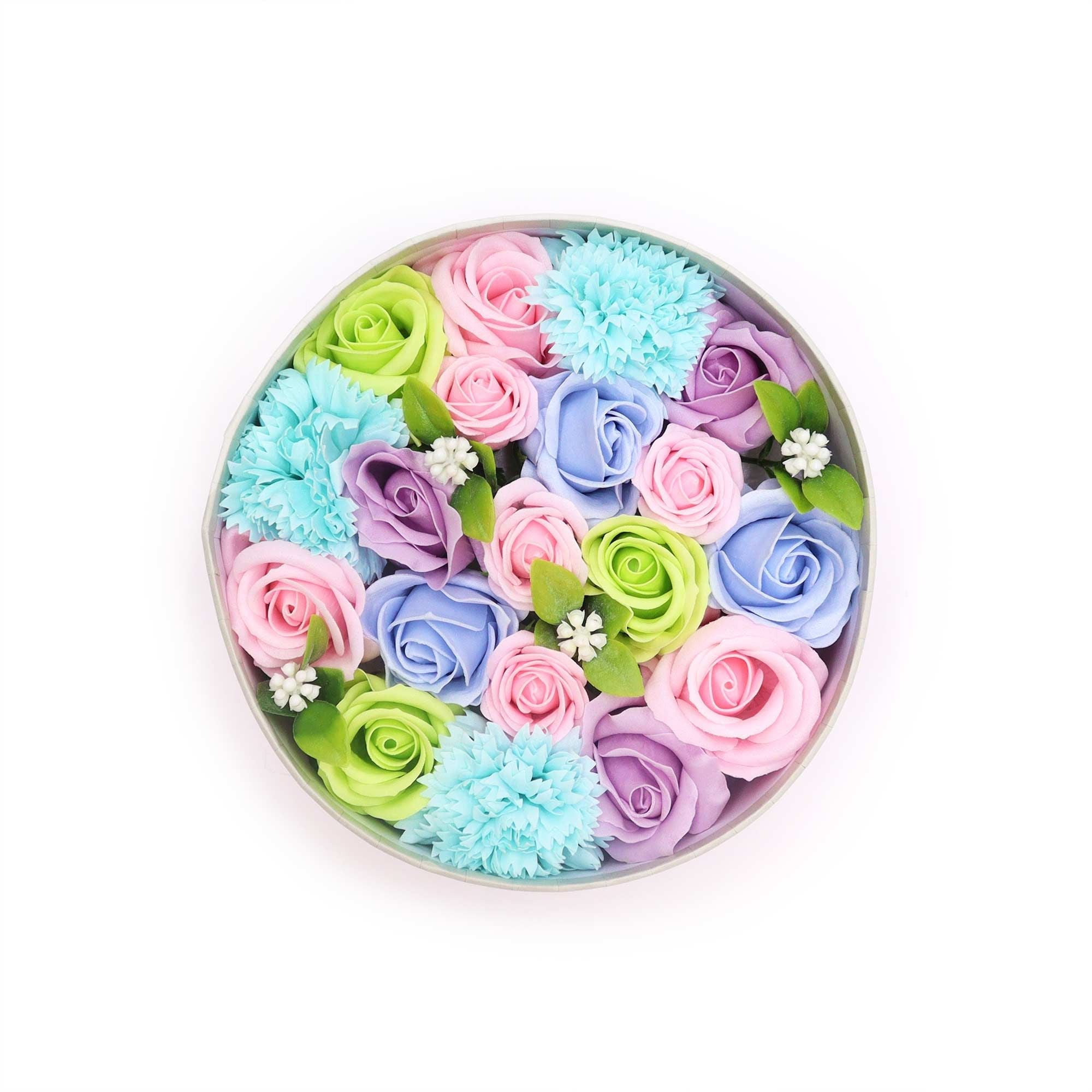Soap Flower Gift Box - Blue Baby Blessings - Bella Forever