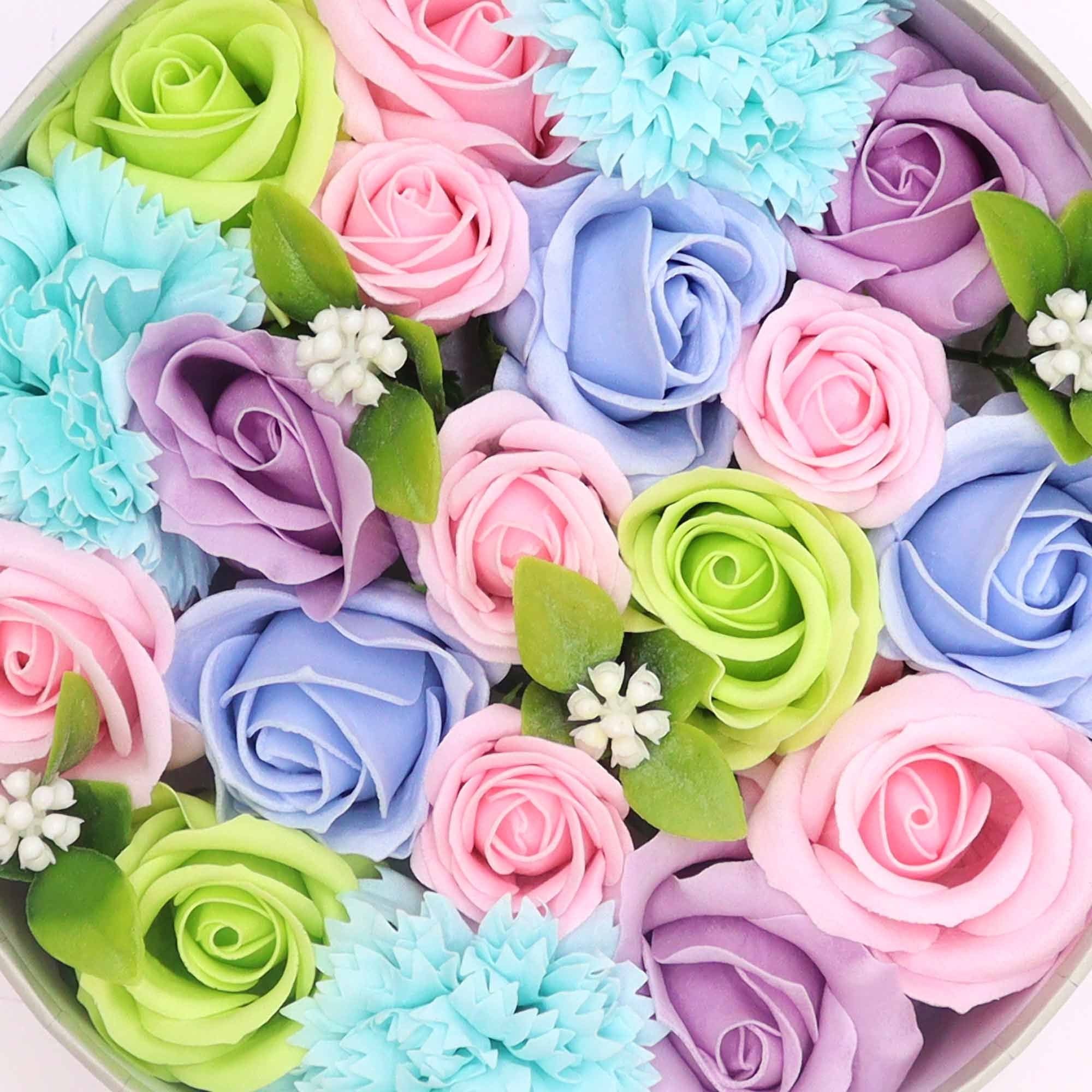Soap Flower Gift Box - Blue Baby Blessings - Bella Forever