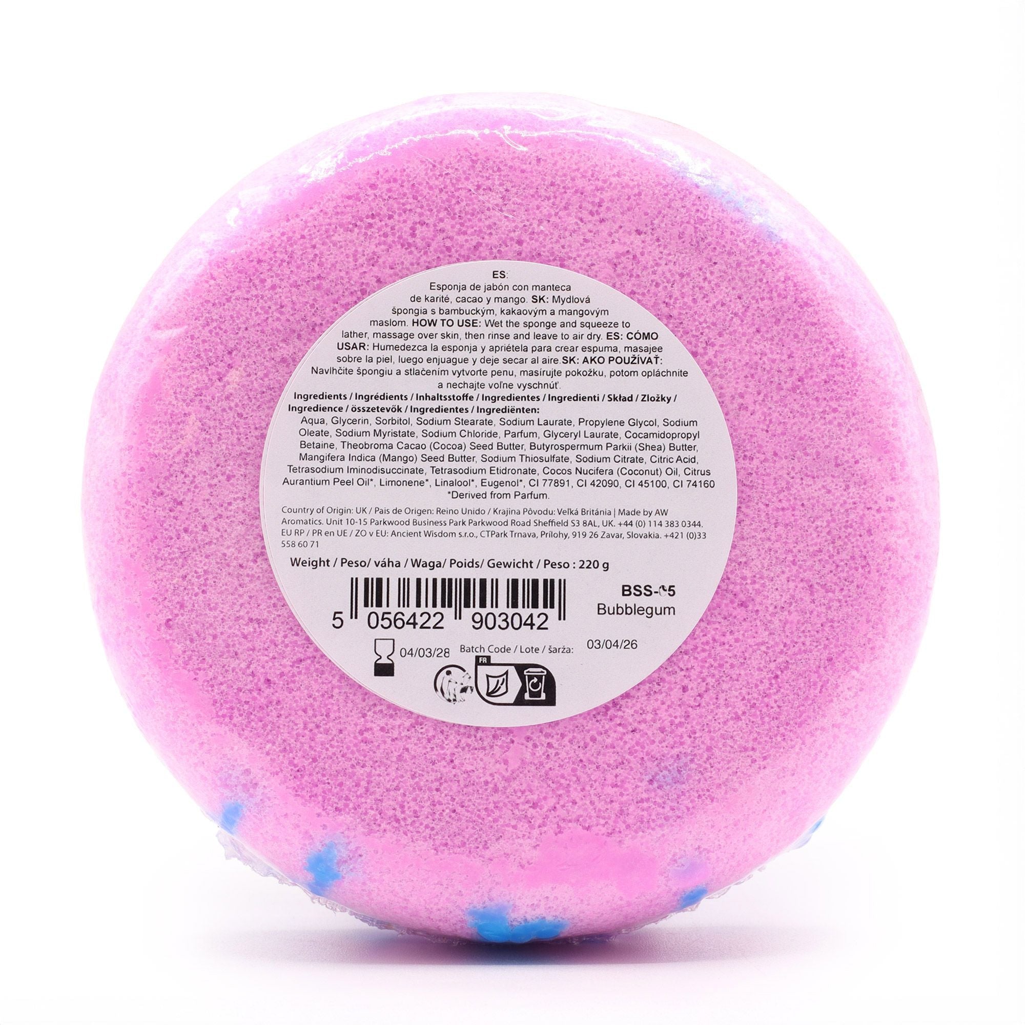 Soap Sponge - Bubblegum - Bella Forever
