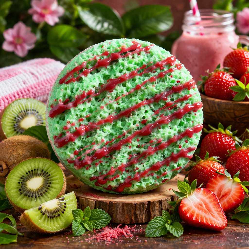 Soap Sponge - Strawberry Kiwi - Bella Forever