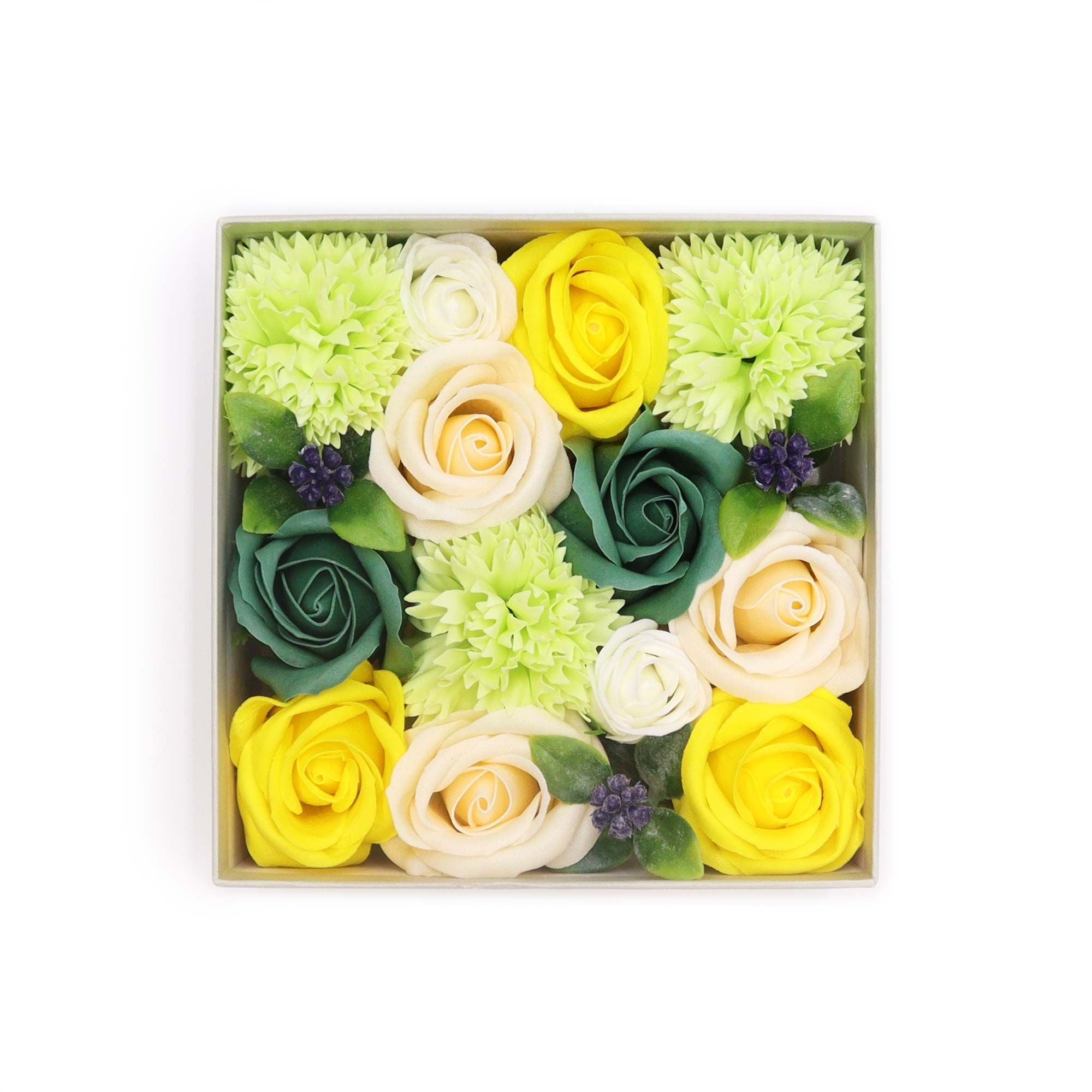 Square Soap Flower Gift Box - Spring Celebrations - Bella Forever