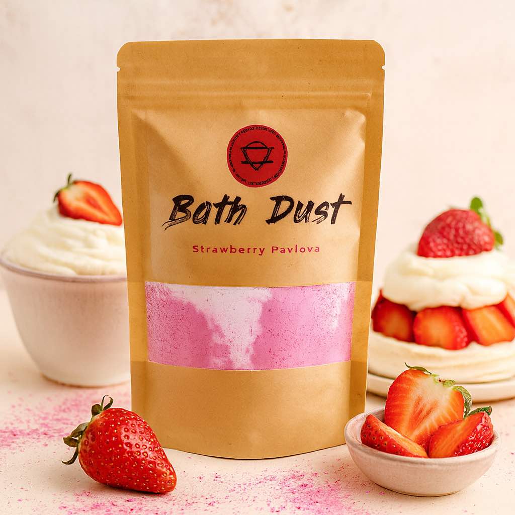 Strawberry Pavlova – Bath Dust - Bella Forever
