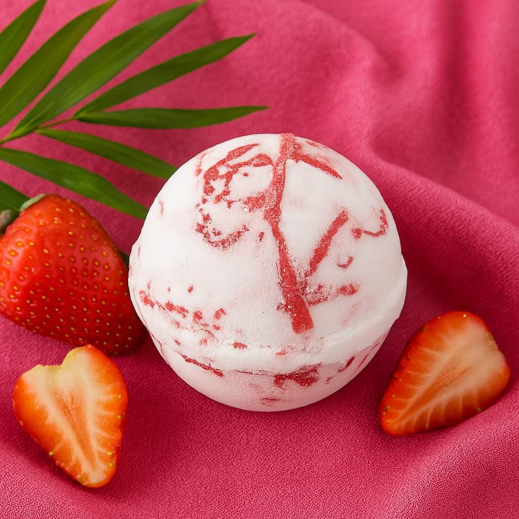 Strawberry - Tropical Paradise Coco Bath Bomb - Bella Forever