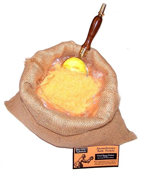 Total Detox Bath Potion – Lemon & Tea Tree in 7kg Hessian Sack - Bella Forever