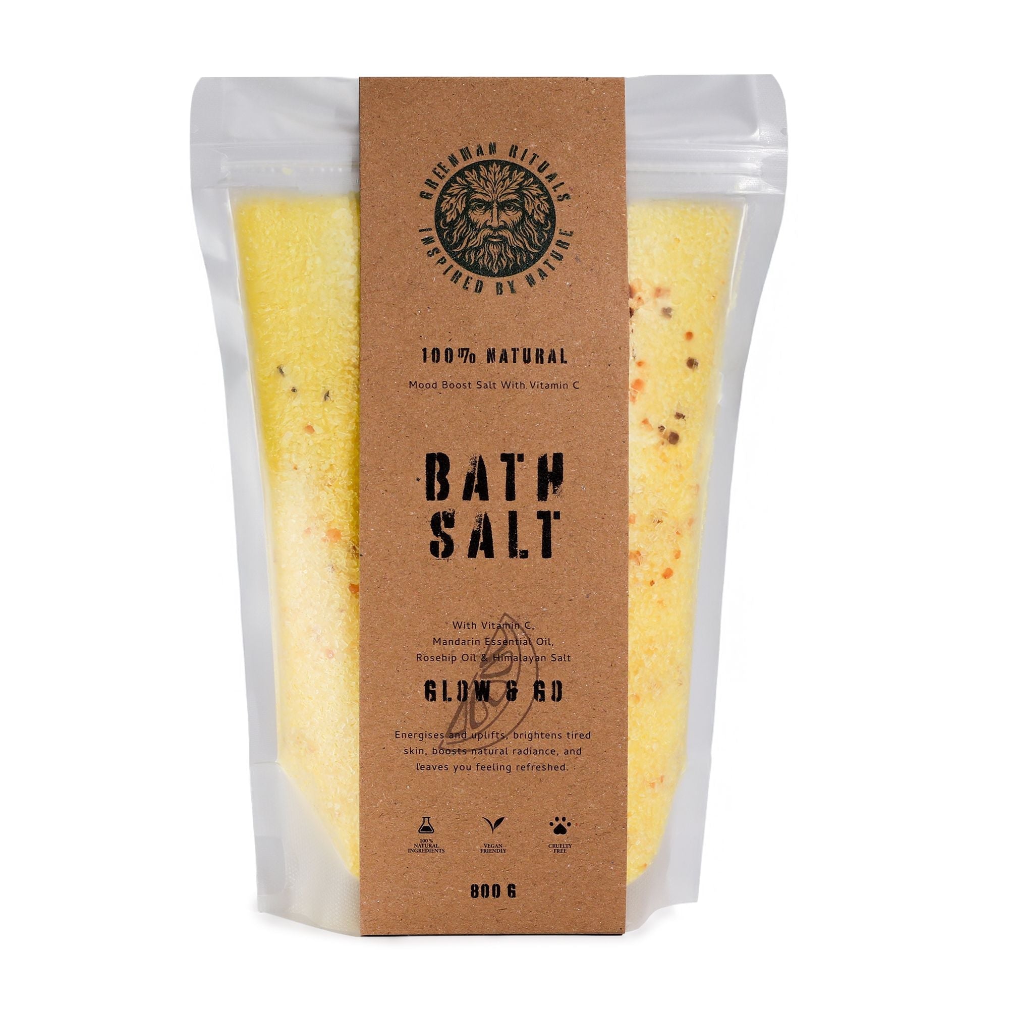 Vitamin C & Mandarin Epsom Bath Salts – Glow & Go - Bella Forever