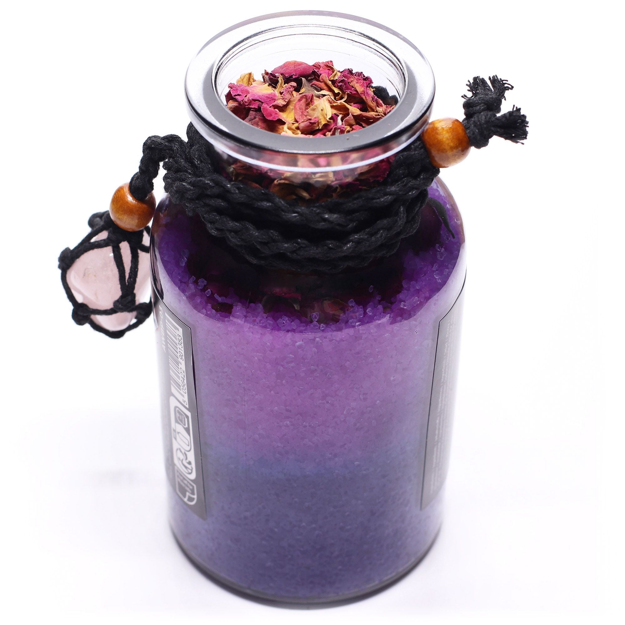 Witch Bath Spell Potion & Rose Quartz Crystal Amulet - Love