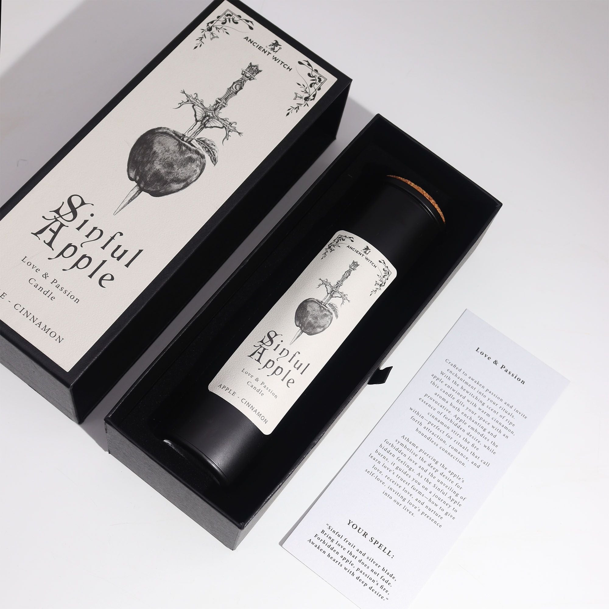 Witch Ritual Candles - Sinful Apple