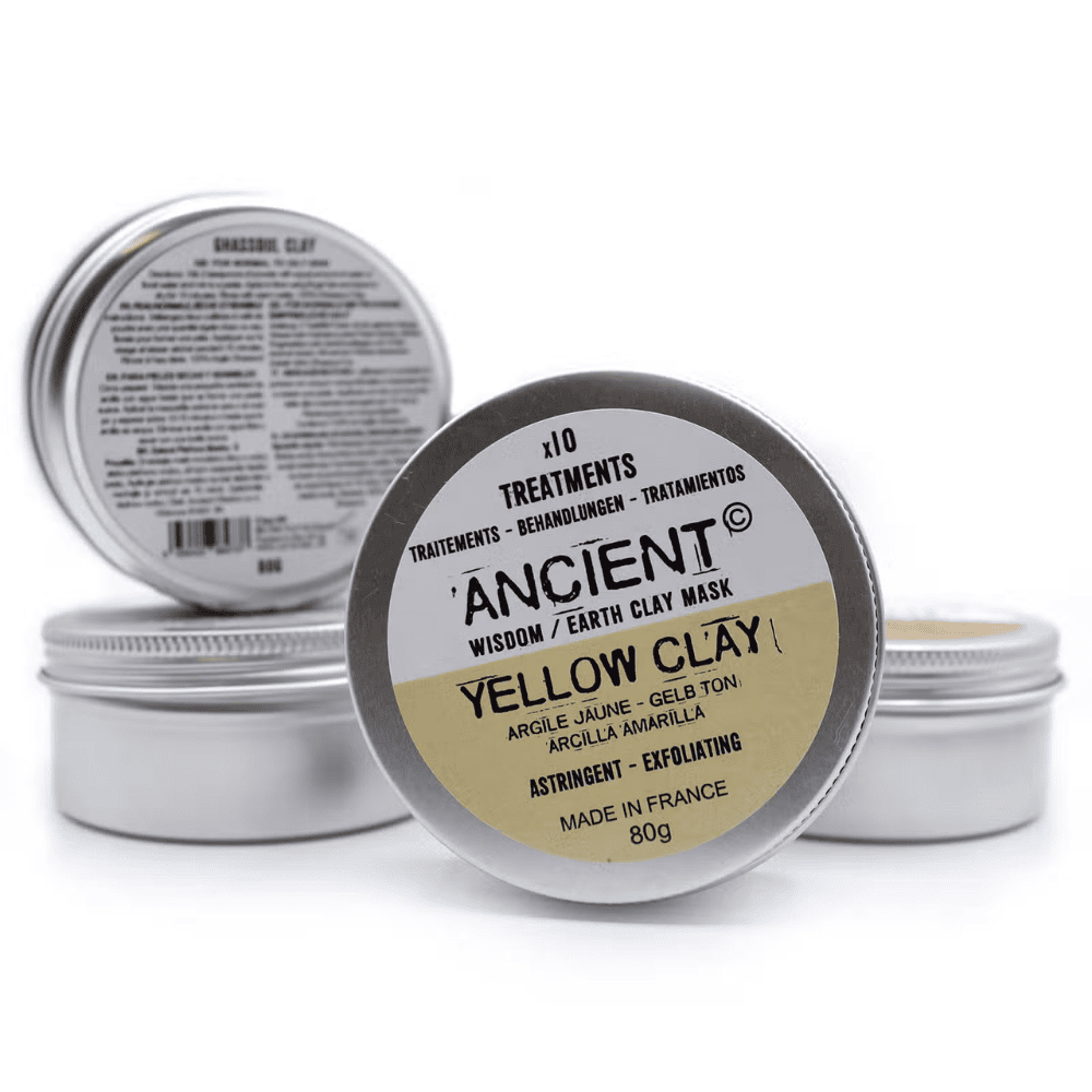 Yellow Clay Face Mask - Bella Forever