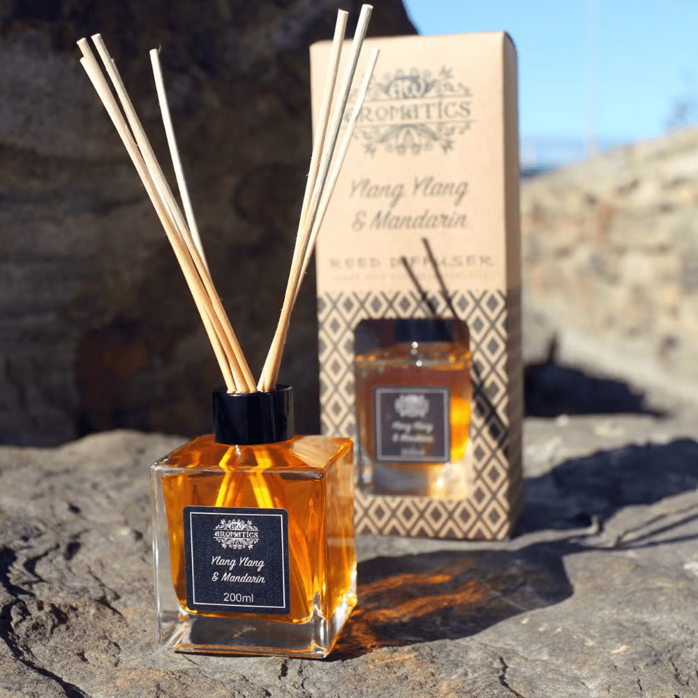 Ylang Ylang & Mandarin Essential Oil Reed Diffuser - Bella Forever