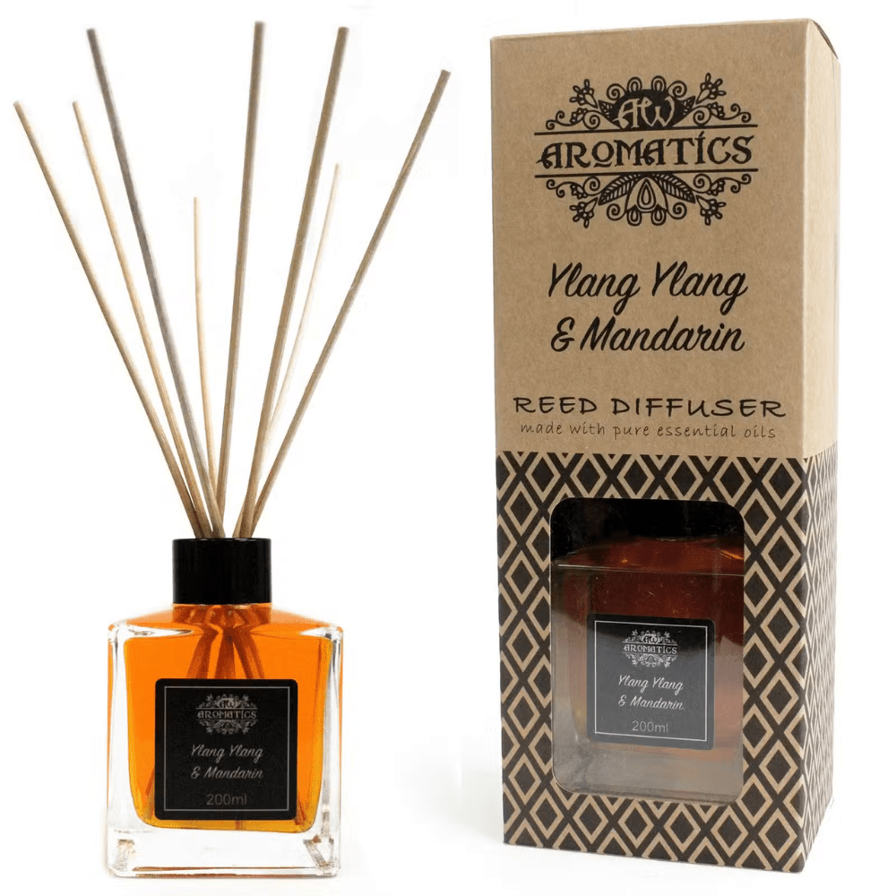 Ylang Ylang & Mandarin Essential Oil Reed Diffuser - Bella Forever